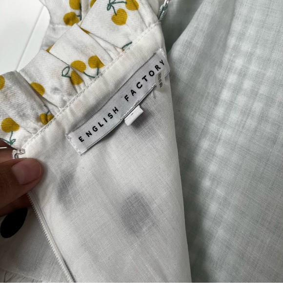 English Factory Mixed Print Slip Dress size Small - Picture 4 of 8